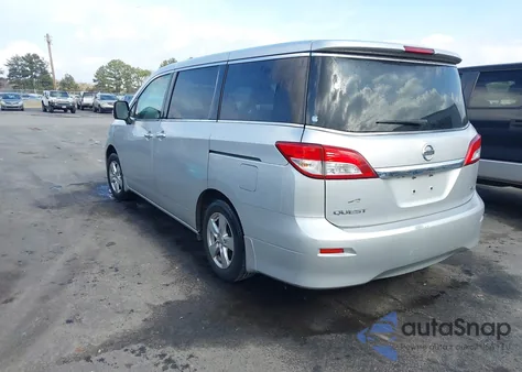 2011 Nissan Quest Sv from USA, damaged, VIN JN8AE2KP8B9004473